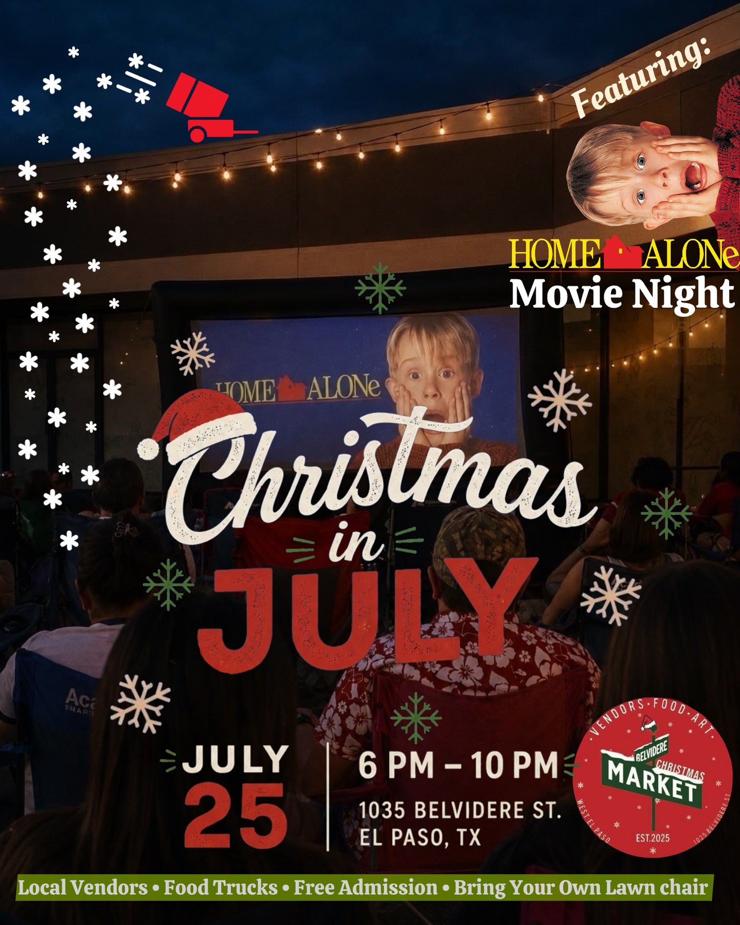 Christmas in July Night Market