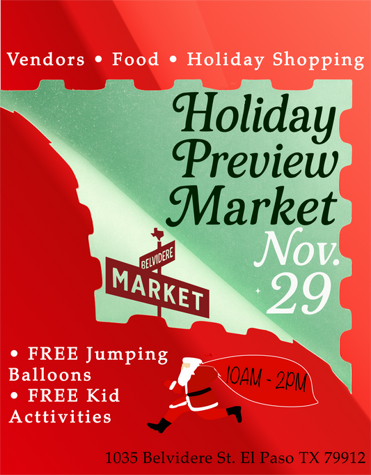 November 29 Holiday Preview Market